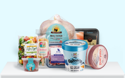 Defridge Labels: Reliable Labeling for Frozen & Cold Storage Products
